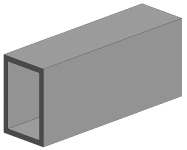 Evergreen 500257 - Rechteckrohr, 350 x 3,2 x 6,3 mm (3 Stück)